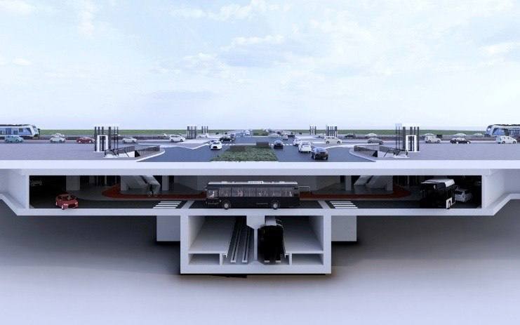 A unique metro station with car parking will appear in "New Tashkent"